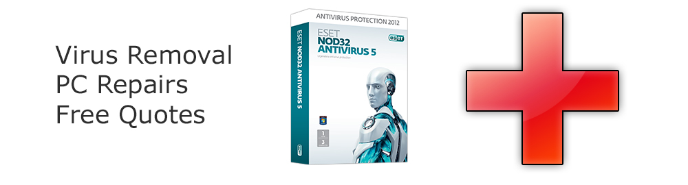 Virus removal, PC repairs and free quotes