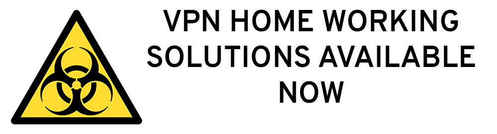 Work from home using or VPN systems